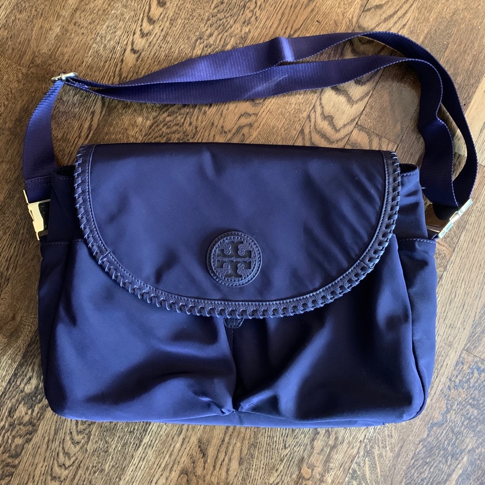 Tory Burch messenger diaper bag